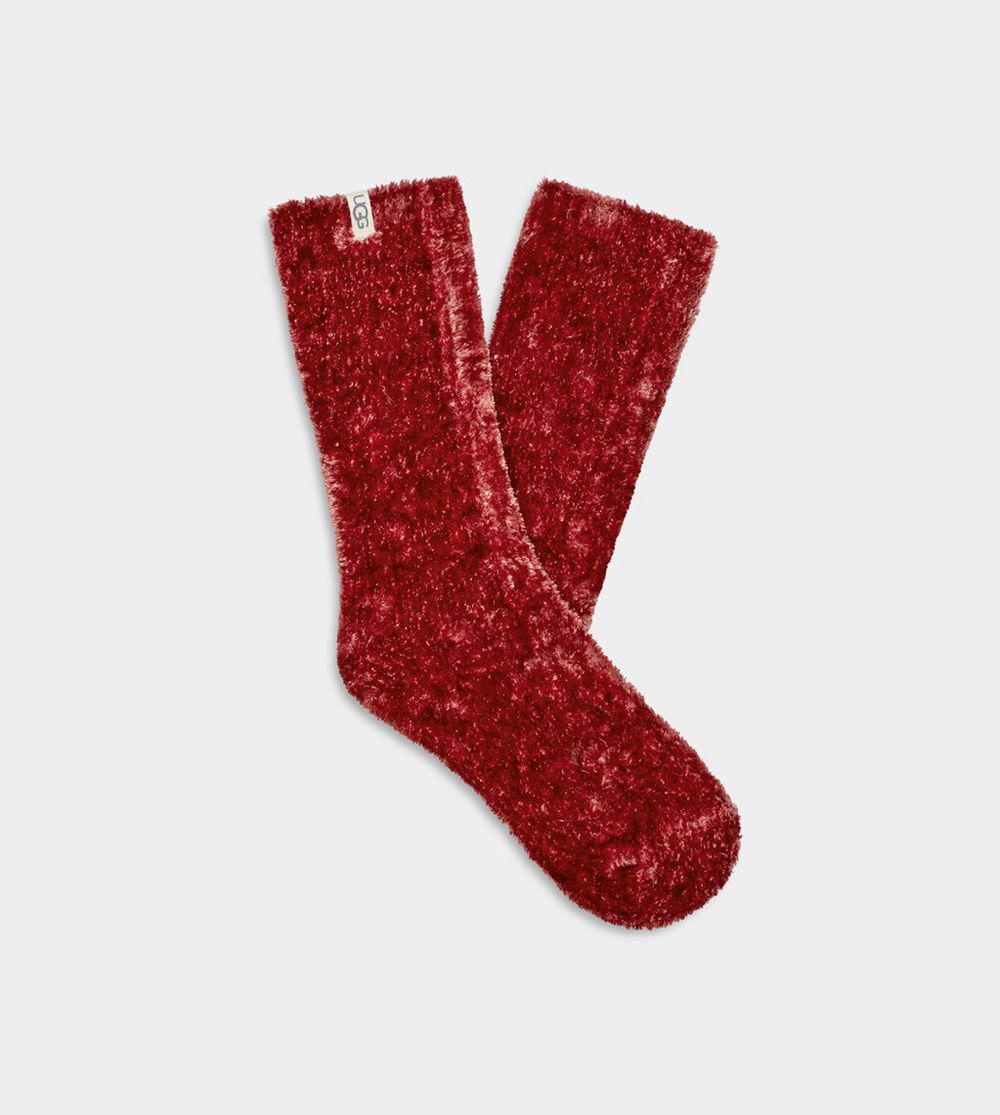 Ugg Socks Canada - Ugg Women's Leda Cozy Burgundy